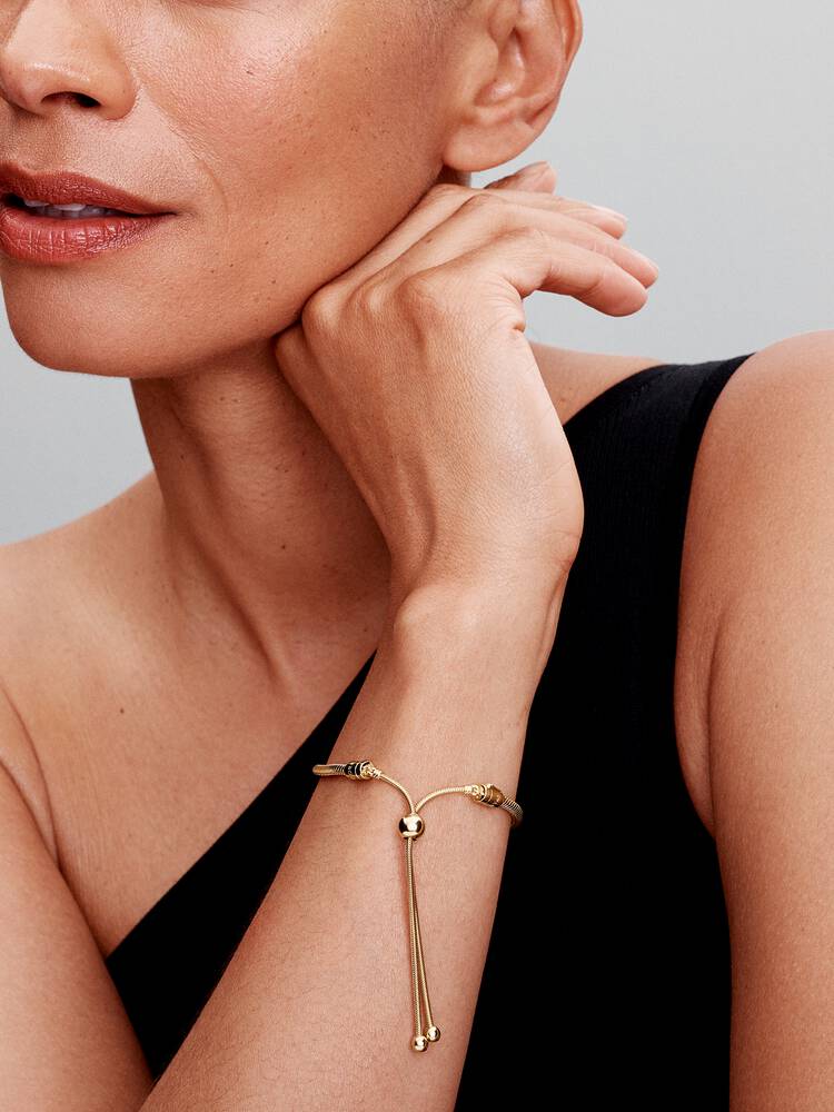 Carave Paris Adjustable Snake Chain Slider Bracelet
