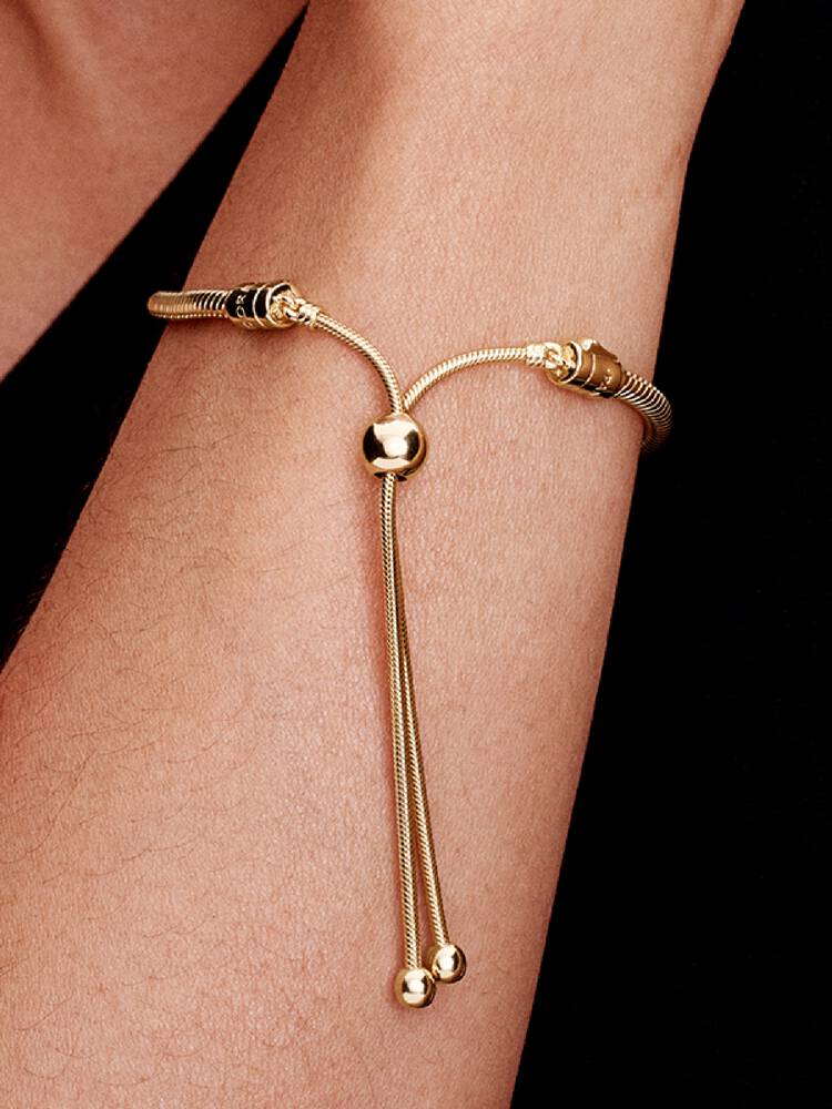 Carave Paris Adjustable Snake Chain Slider Bracelet