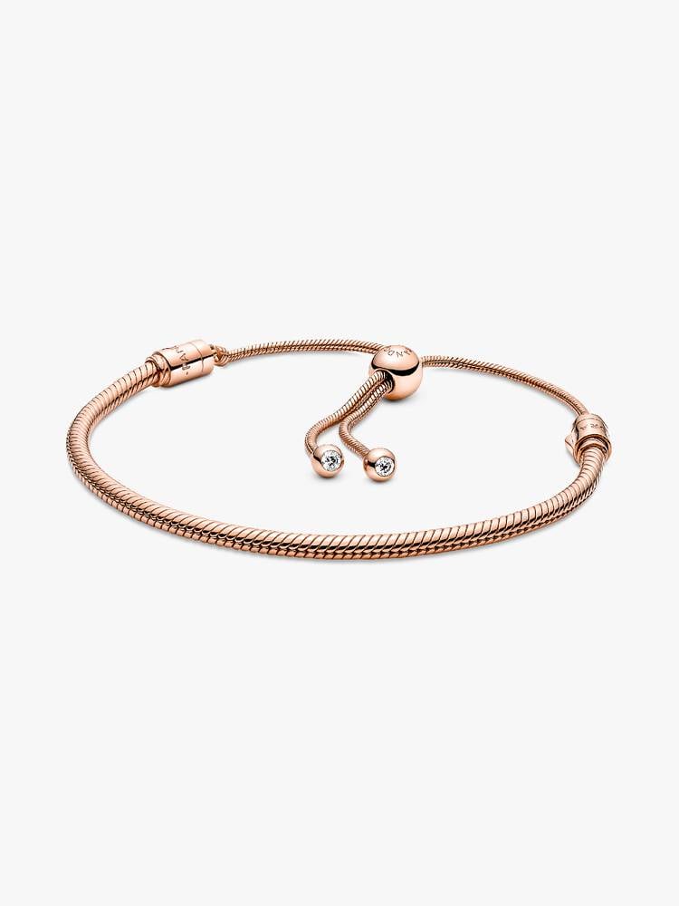 Sterling Silver Adjustable Snake Chain Bracelet