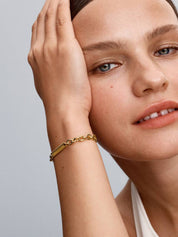 Sterling Silver ID Chain Bracelet