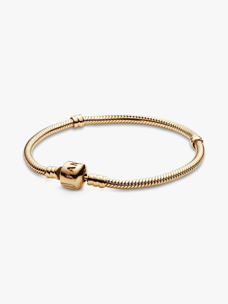 Sterling Gold Snake Chain Bracelet