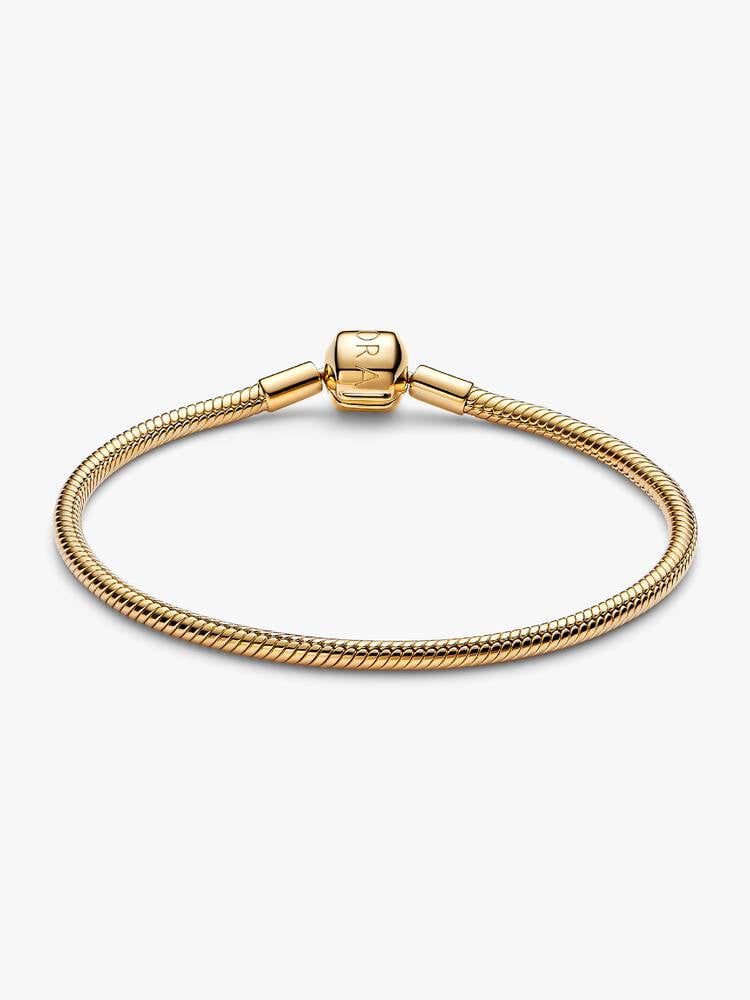 Sterling Gold Snake Chain Bracelet