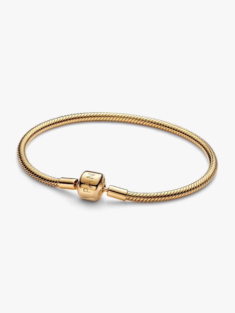 Sterling Gold Snake Chain Bracelet