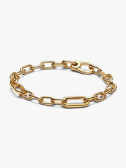 Sterling Silver Chain Bracelet with Charm