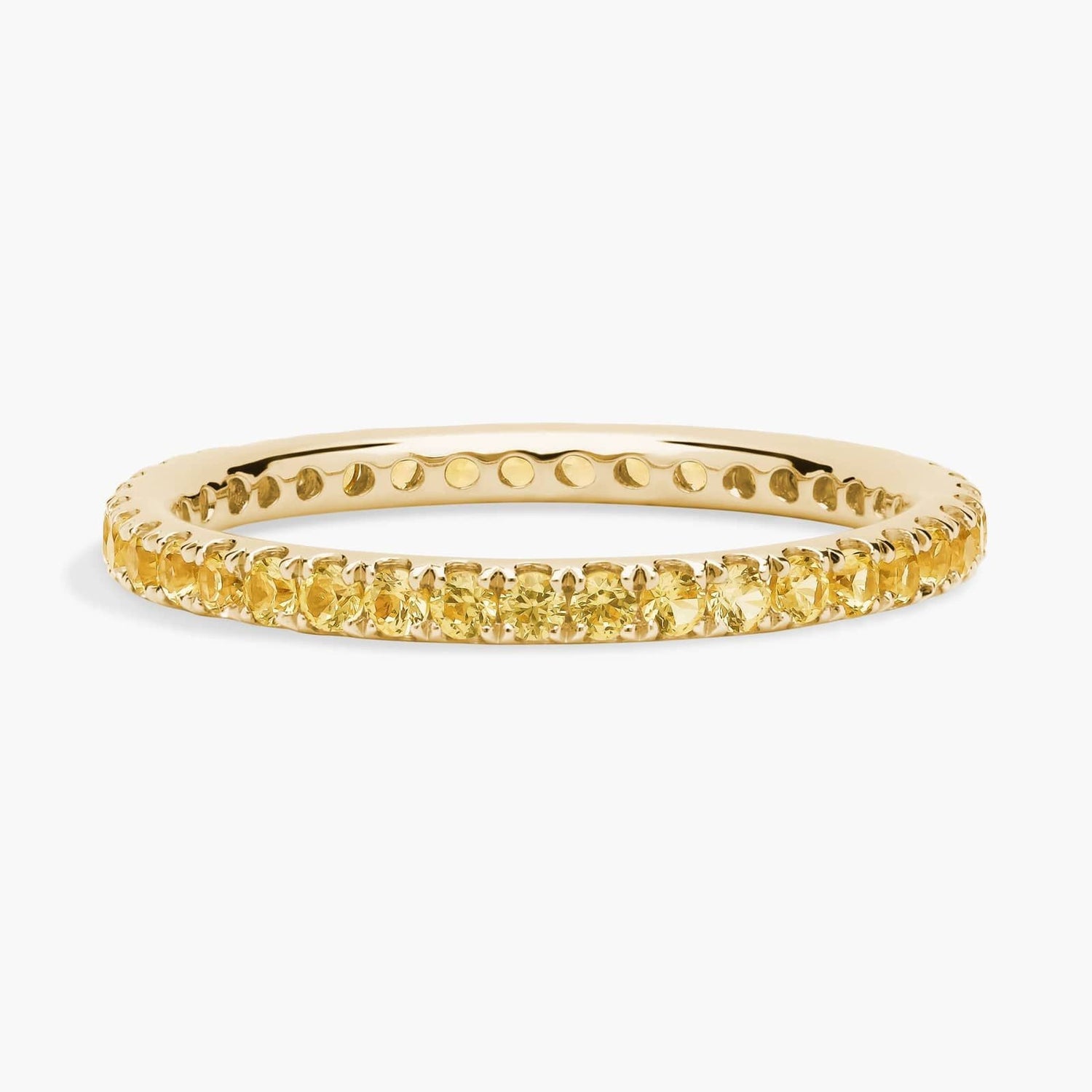 Carave Paris Micro Pavé Eternity Band Ring