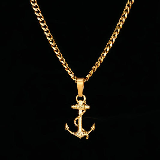 Carave Paris Nautical Anchor Pendant Necklace