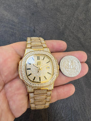 Classic Diamond Analog Watch for Men
