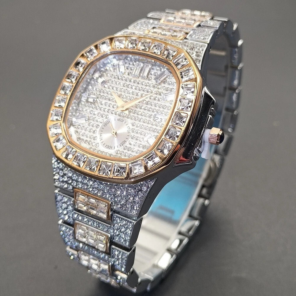 Classic Cushion Dial Diamond Watch