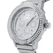 Classic Chronograph Dial Diamond Watch