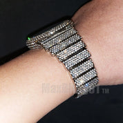 Classic Round Dial Diamond Watch