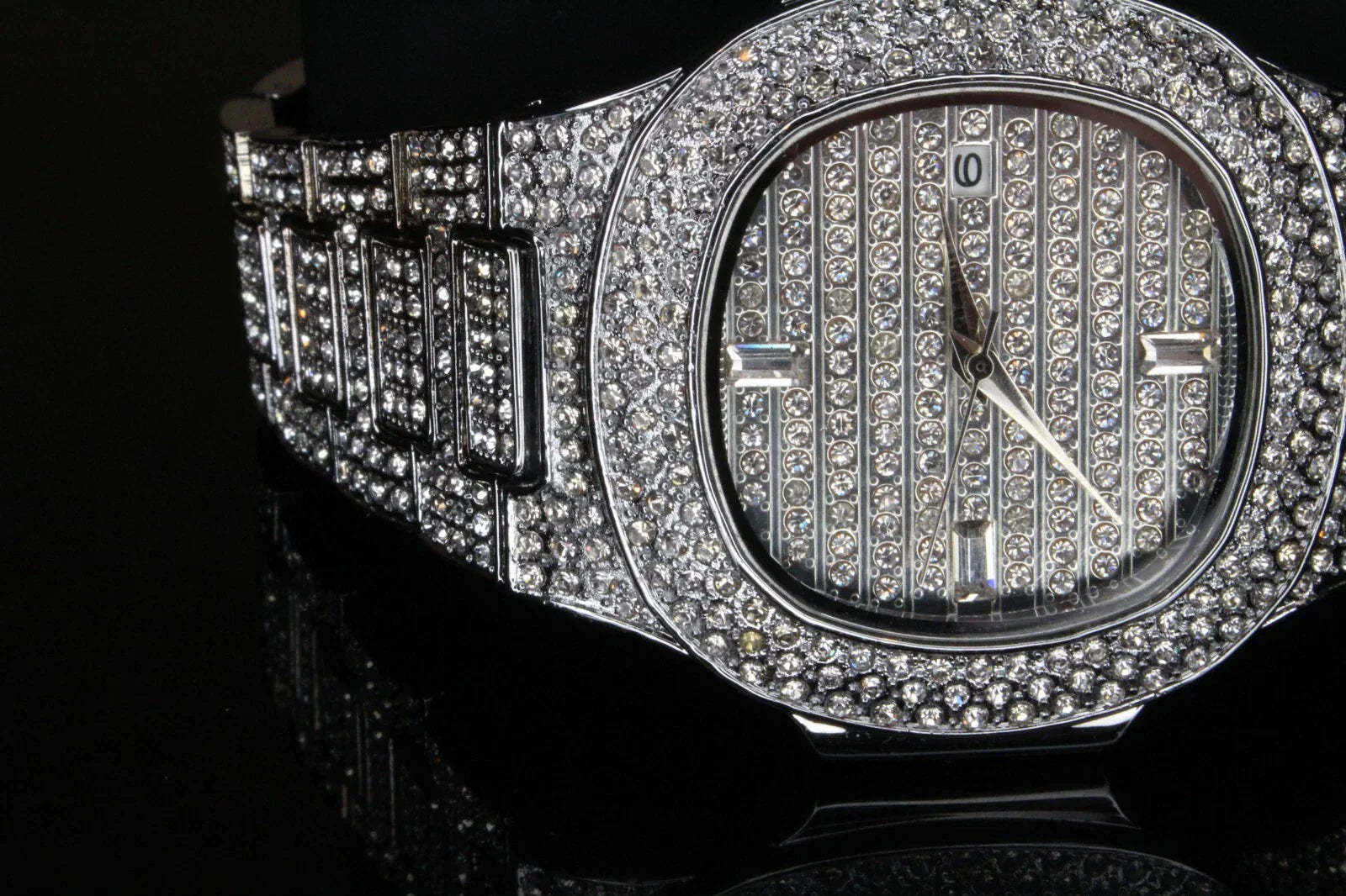 Classic Cushion Dial Diamond Watch