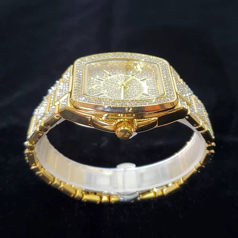Classic Cushion Dial Diamond Watch