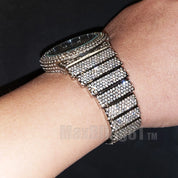 Classic Round Dial Diamond Watch