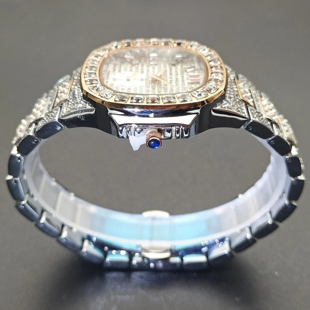 Classic Cushion Dial Diamond Watch