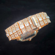 Classic Square Dial Diamond Watch