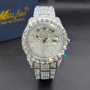 Classic Round Dial Diamond Watch