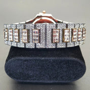 Classic Cushion Dial Diamond Watch