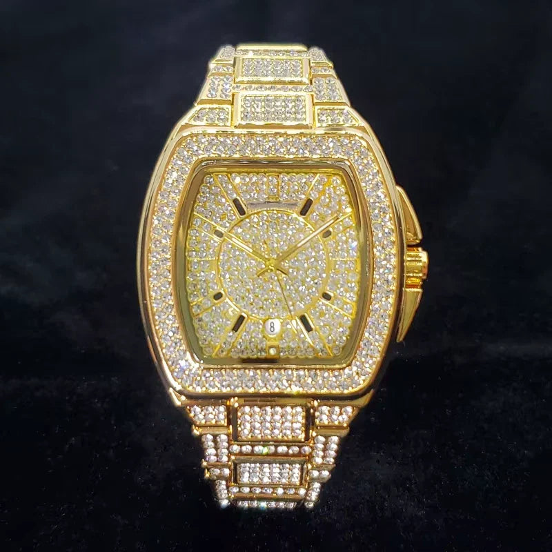 Classic Cushion Dial Diamond Watch