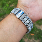 Classic Octagonal Dial Diamond Watch