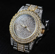Classic Diamond Analog Watch for Men