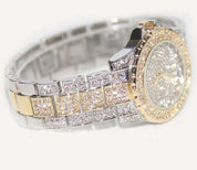 Classic Diamond Analog Watch for Men