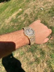 Classic Diamond Analog Watch for Men