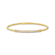 Gold Refined Bar Shine Bracelet