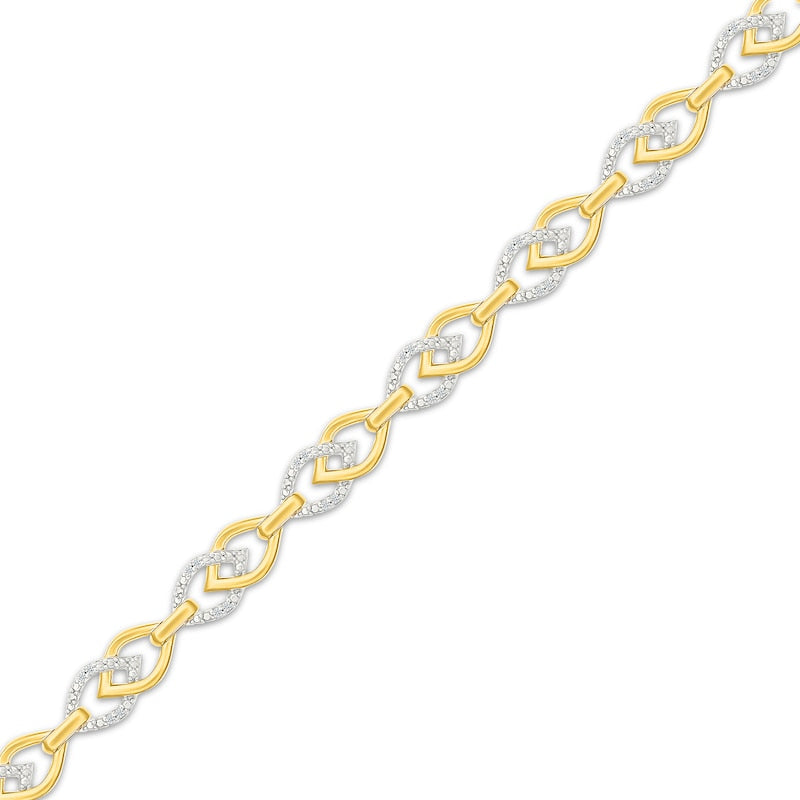 Gold Interwoven Radiance Bracelet