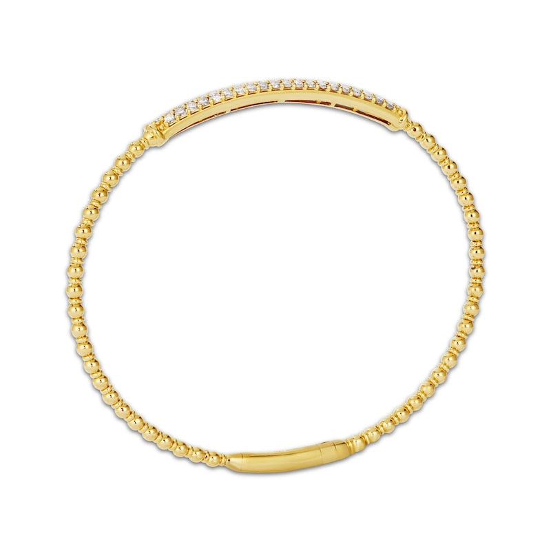 Gold Refined Bar Shine Bracelet