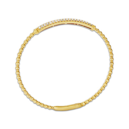 Carave Paris Pavé Diamond Slim Bangle Bracelet