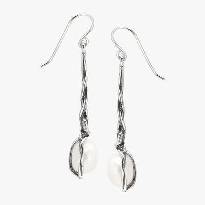 Carave Paris Pearl Vintage Drop Earrings