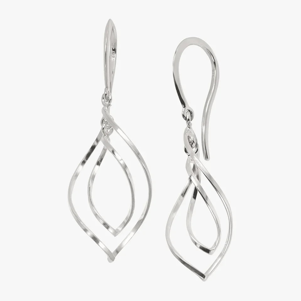 Carave Paris Layered Marquise Drop Earrings