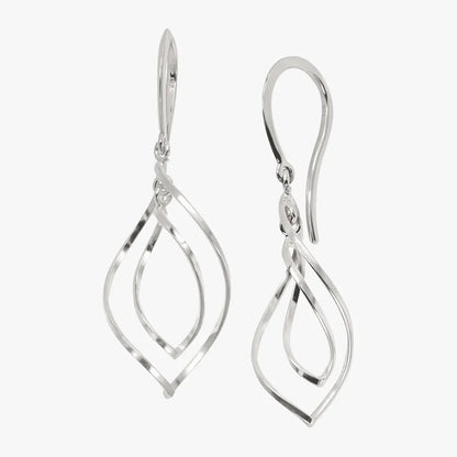 Carave Paris Layered Marquise Drop Earrings