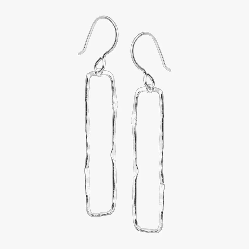 Carave Paris Elongated Rectangle Drop Earrings