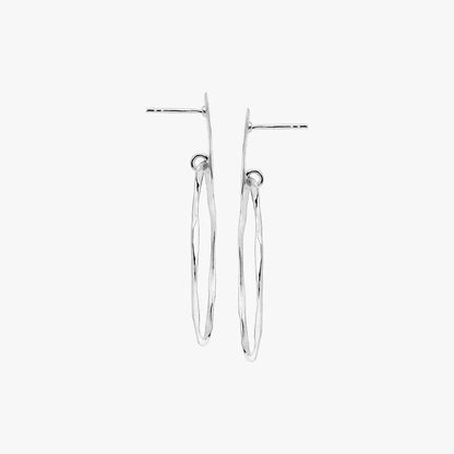 Carave Paris Modern Circle Drop Earrings