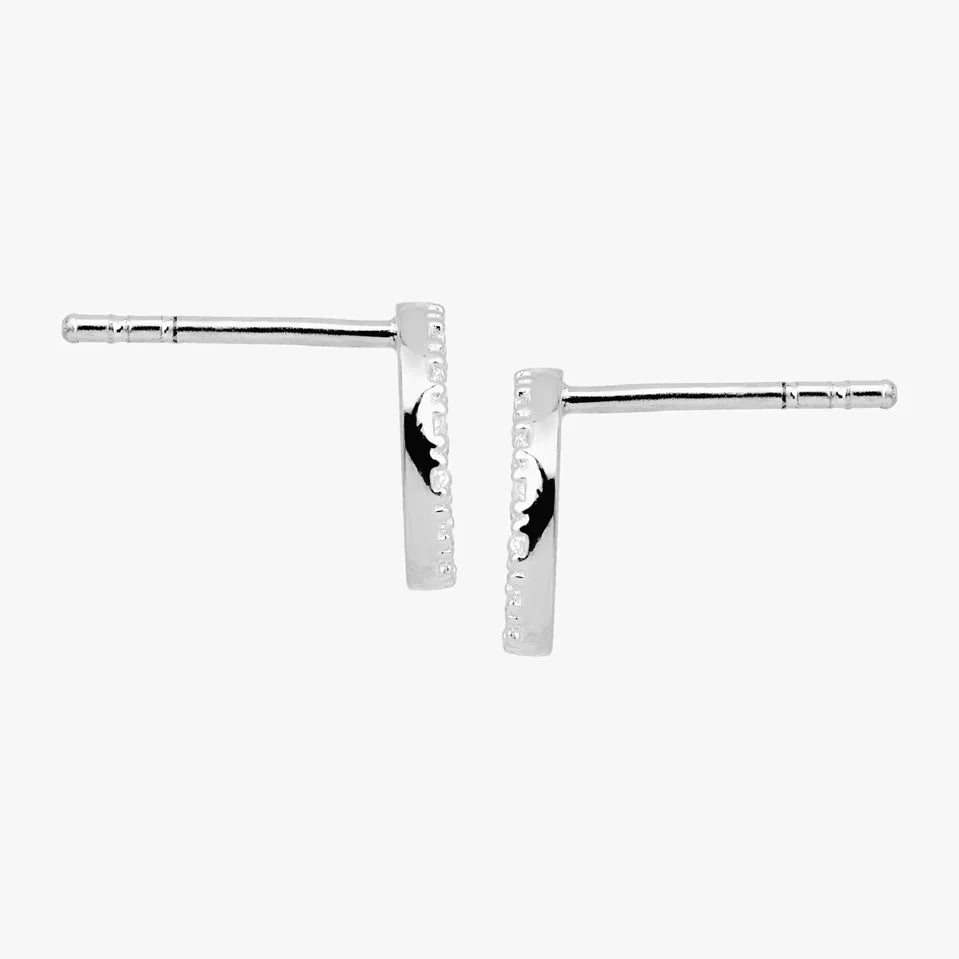 Carave Paris Pavé Circle Stud Earrings