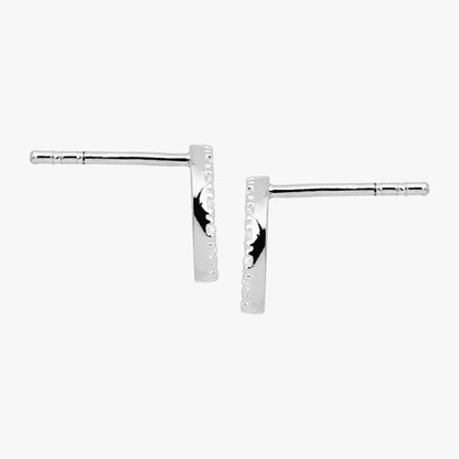 Carave Paris Pavé Circle Stud Earrings