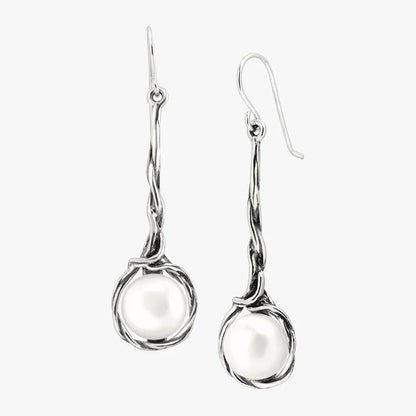 Carave Paris Pearl Vintage Drop Earrings