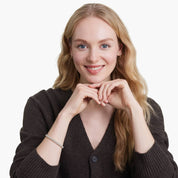 Silver Brilliant Oval Tennis Bracelet