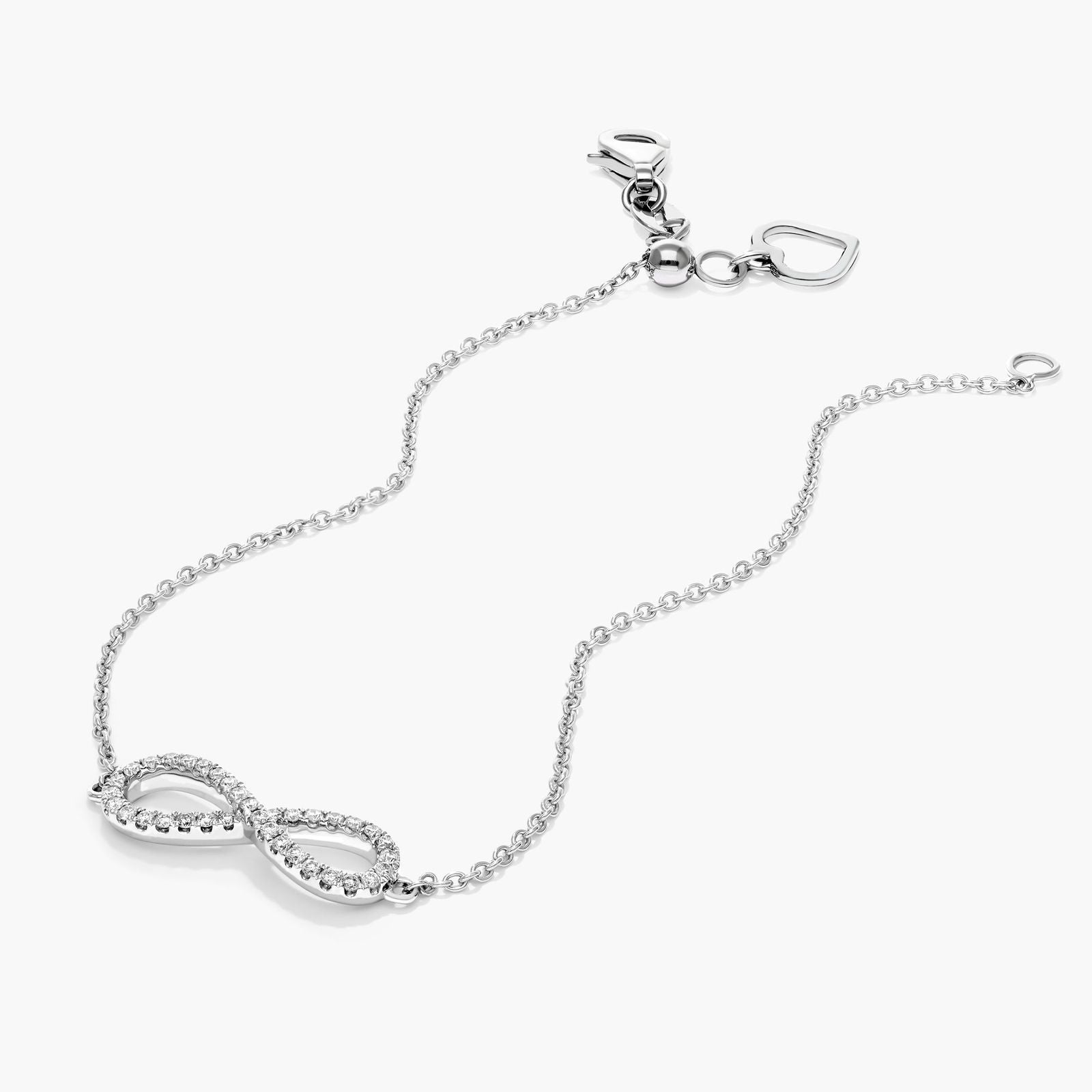 Silver Infinity Symbol Bracelet