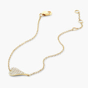 Gold  Heart Shine Bracelet