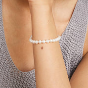 Silver Classic Pearl Bracelet