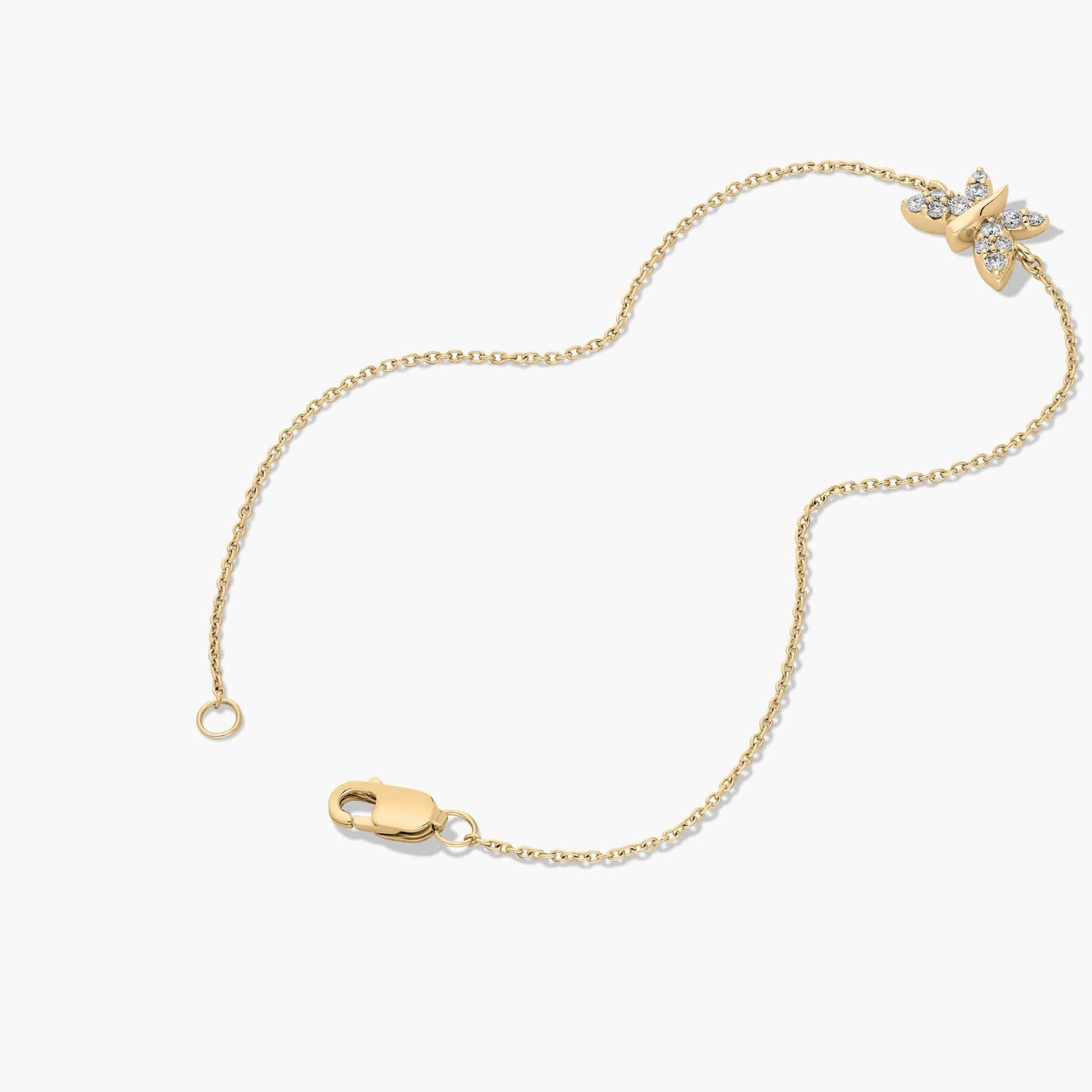 Silver Butterfly Grace Bracelet