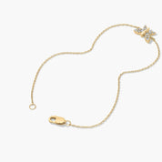 Silver Butterfly Grace Bracelet