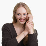 Silver Brilliant Oval Tennis Bracelet