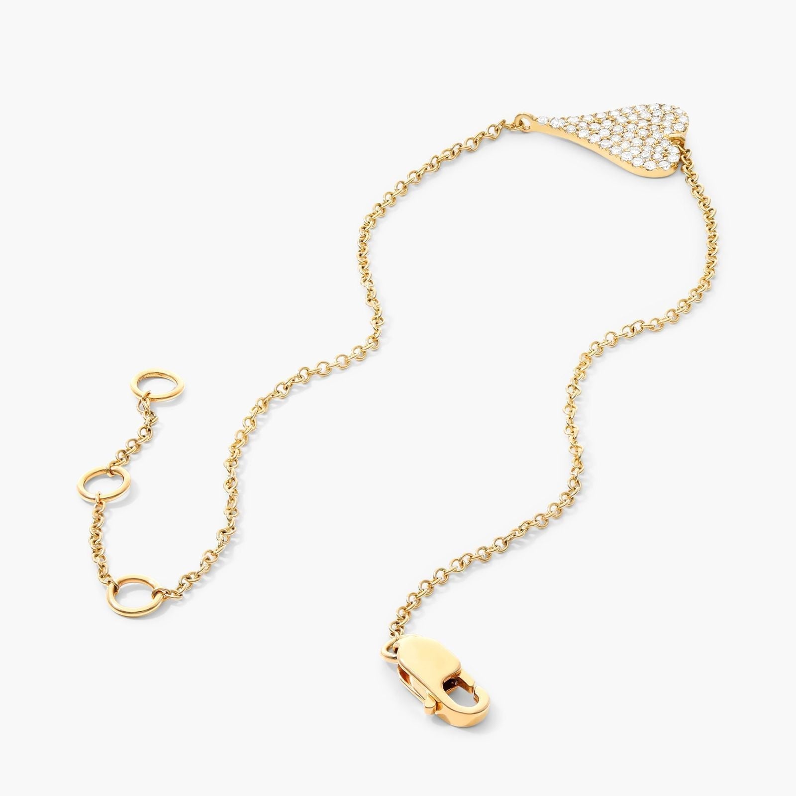 Gold  Heart Shine Bracelet