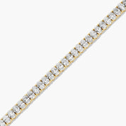 Silver Brilliant Oval Tennis Bracelet