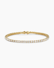 Diamond Tennis Silver Men’s Bracelet