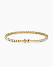 Diamond Tennis Silver Men’s Bracelet
