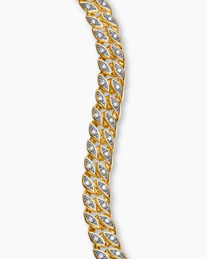 Carave Paris Double Row Pavé Curb Link Bracelet